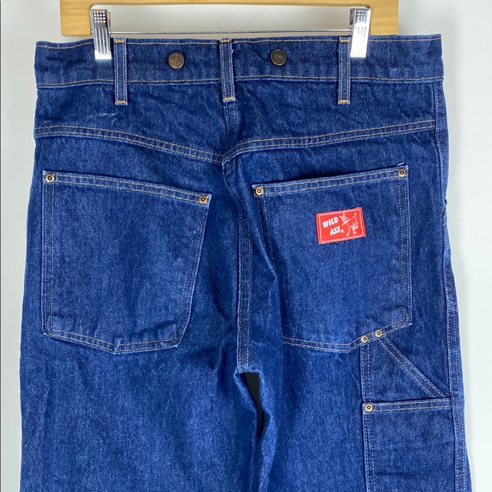 Vintage Wild Ass Jeans Men’s Blue Carpenter Work Size 34
